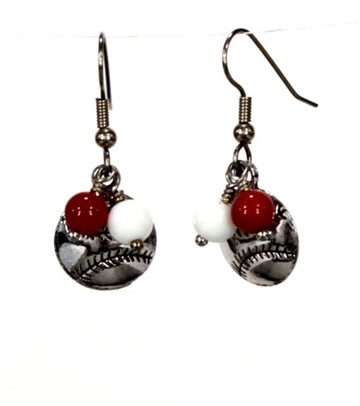 Baseball Team Colors Earrings