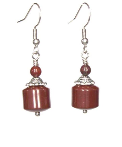 Poppy Jasper Earrings