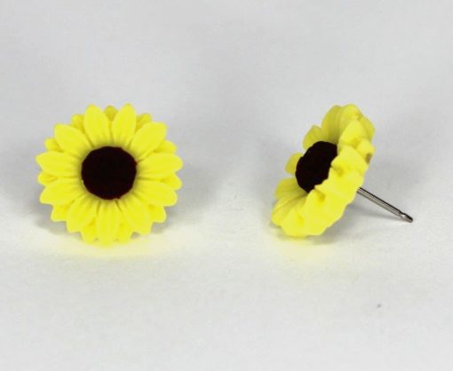 Sunflower Earrings - Image 3