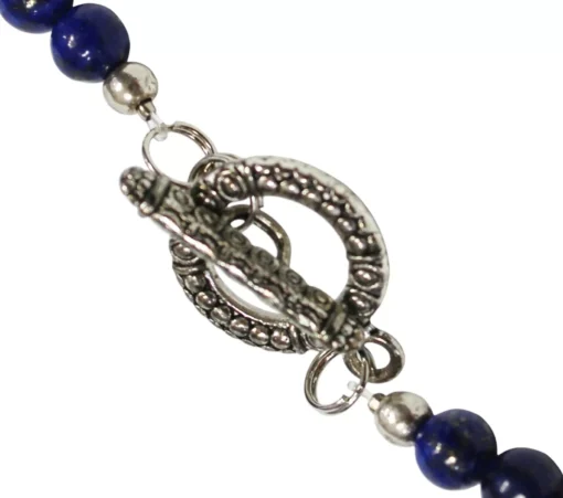 Lapis Necklace & Earrings - Image 4