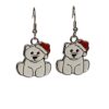 Polar Bear Earrings