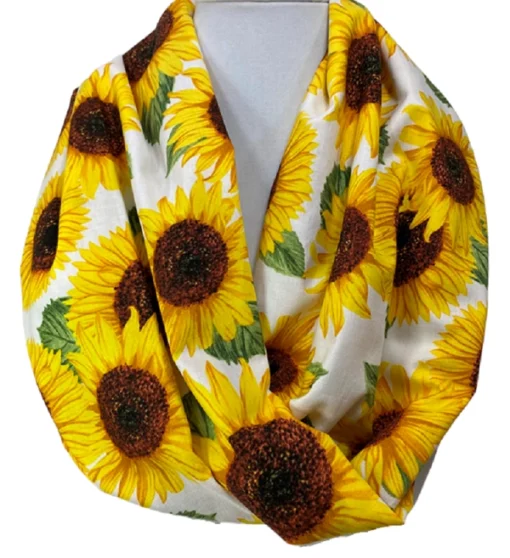 Sunflower Dance Infinity Scarf