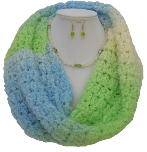 Summer Evening Crochet Scarf - Image 6