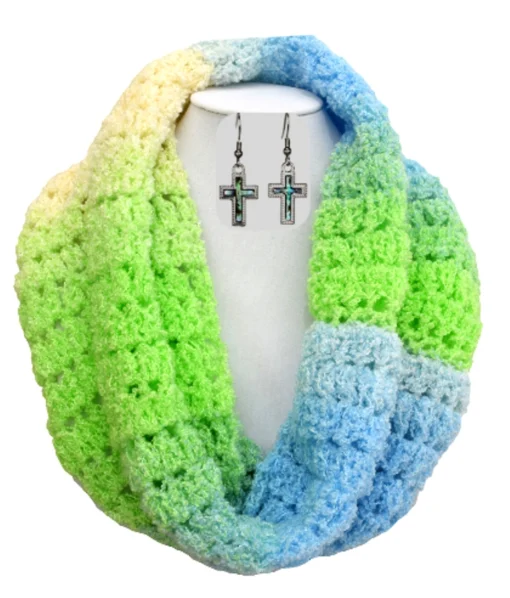 Summer Evening Crochet Scarf - Image 4